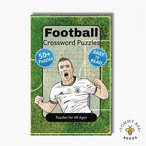 Football Crossword Puzzles – 60 Brain Games for Teens & Adults (paperback) - Etsy Australia