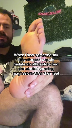 Magnesium oil is a gamechanger #viral #relatable