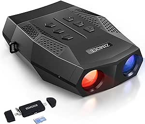 Night Vision Binoculars, 1080P Video Night Vision Goggles Hunting Gear with 2.5’’ LCD Screen/1312ft Range for Hunting/Camping/Military Tactical