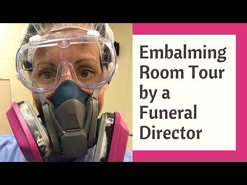 Embalming Room Tour by a funeral director