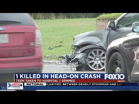 Woman killed in crash on Moffett Road in Semmes