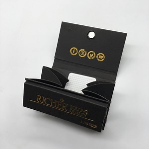 Premium Quality Smoking Rolling Paper 3 in 1 Style with Grinder Filters Tray