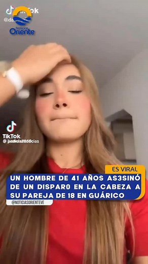 🔸️Un hombre de 41 años -presuntamente- asesinó a su pareja de 18, en un suceso que se produjo este domingo en la avenida Francisco de Miranda, frente a una arepera, en Calabozo, estado Guárico. 🔸️La víctima era Daniela Hernández, quien estaba dentro de una camioneta Toyota Land Cruise, en el puesto del copiloto, cuando se registró el presunto femicidio. 🔸️La joven presentó una herida por el paso de proyectil de un arma de fuego en la región parietal derecha. 🔸️La ventanilla derecha de la cam