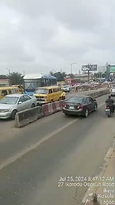1.5K views | [8:55AM] #OdoyalaroBridge #TrafficUpdate Movement from Maryland toward the contraflow corridor is fair but moving gradually on Odoyalaro bridge towards Ojota. #FollowLASTMA | Lagos State Traffic Management Authority | Facebook