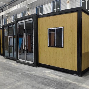 [Hot Item] Integrated House Portable Mobile House Modular Folding House Double Wings Prefab Tiny Home