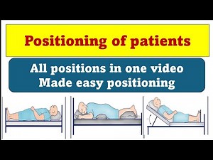 Positioning of patients| Positioning | How to give Positioning to a patient| Indications