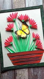 Easy paper craft #diy #papercraft #craft #reelsinstagram #viral #Craftmerint | Craftmerint