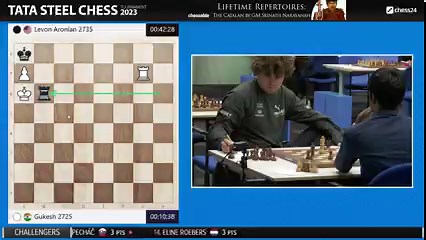 15K views · 321 reactions | Praggnanandhaa OFFERS a DRAW to Magnus Carlsen in 2023 Tata Steel Chess | chess24 | Facebook
