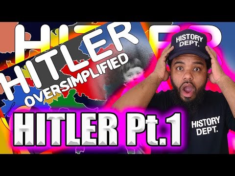 Oversimplified- Hitler Pt.1- AMERICAN REACTS