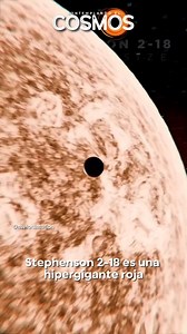 634K views · 10K reactions | Si el Sol fuera remplazado por Stephenson 2-18 #ciencia #universo #curiosidades | Contemplando El Cosmos | Facebook