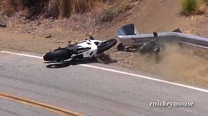 #Honda #CBR 1000RR crashes as the rider misjudges the corner | MotorBeam