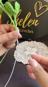 Armando una bonitaa orquidea 😍💕🪴 | Shelen Crochet