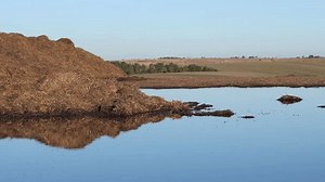 Large Pile Manure Sits Near Calm Stock Footage Video (100% Royalty-free) 3976816391 | Shutterstock