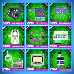 [Hot Item] Waterproof Metal Dome Tactile Custom Membrane Switch with LED Backlight