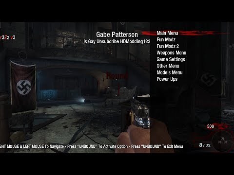 How to install a Black Ops 1 Zombie Mod Menu PC 2018