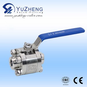 [Hot Item] Stainless Steel High Pressure 3PC Ball Valve