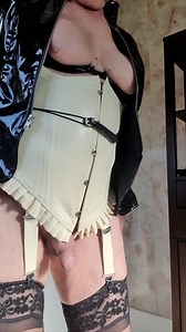 Lynne in white rubber