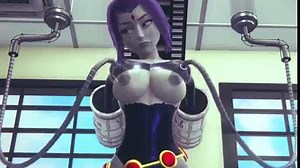 Raven fell in Cyborg's trap