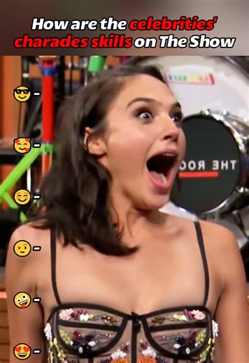 How are the celebrities' charades skills on The Tonight Show Starring Jimmy Fallon? #jimmyfallon #galgadot #impression #funny