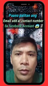Paano palitan Ang email add at contact number sa Facebook account😱📱 #android #iphone #ios #apps #facebookreeltutorial #facebookreelsviral #facebookreels2023 #stareverywhere | Jerson Palulem Jamelano