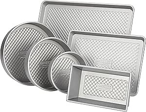 Cake Boss Professional Bakeware Set, Silver