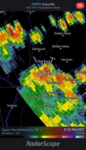 Storms blossoming up are tracking NNE at 20 mph. Lightning and heavy rain possible with these storms. | Brittany Beggs