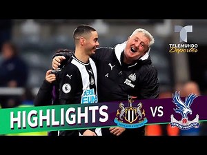 Newcastle vs. Crystal Palace 1-0 Goals & Highlights | Premier League | Telemundo Deportes