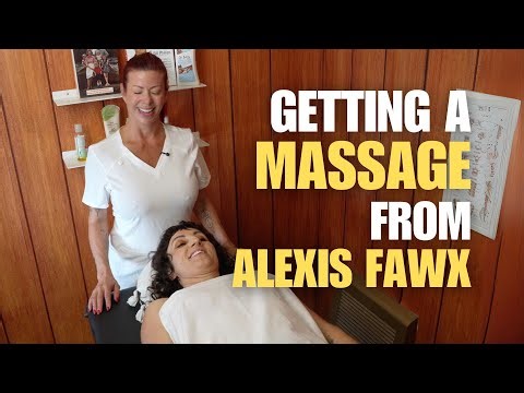 Getting a Massage From Alexis Fawx