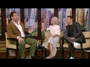 Michael Weatherly Keeps Cool on the Set of "Bull"