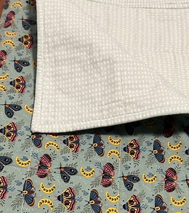 Boho Quilted Baby Blanket - Etsy