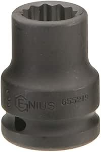 Genius Tools 655250 3/4" Dr. 50mm Thin Wall Impact Socket
