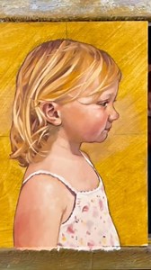 38K views · 805 reactions | This oil portrait begins with a simple...