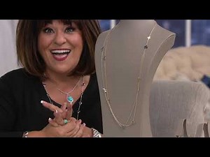 JZ by Jennifer Zeuner Sterling or 18K Plated Icon Necklace on QVC