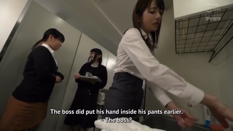 (English sub) Marked With Semen By Her Perverted Boss ...