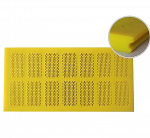 [Hot Item] High Wear Resistance Polyurethane Screen Polyurethane Strip Seam Dewatering Sieve Plate