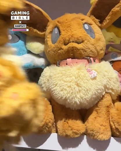 This Eevee plush came pre-loved 😅 | GAMINGbible