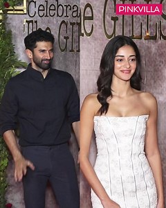 Rumored couple, Aditya Roy Kapur & Ananya Panday arrived at the Aman Gill wedding party 💗🤩 #AdityaRoyKapur #AnanyaPanday #AmanGill #WeddingParty #PinkVilla | PinkVilla