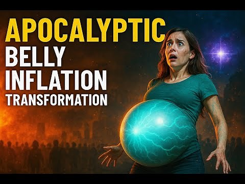 “Apocalyptic Belly Inflation Transformation 🌌 | Viral Sci-Fi Short Film”