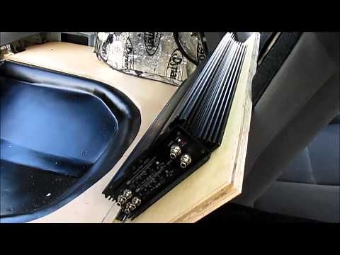 Rear Seat Amp Rack Concept