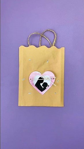 Gift Bag🩷#diy #craft #handmade #giftideas