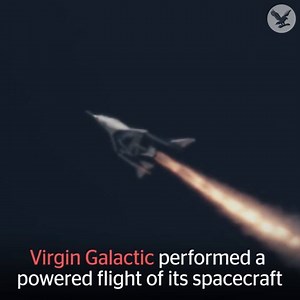 48K views · 296 reactions | Virgin Galactic just successfully completed its first supersonic rocket fuelled flight | The Independent | Facebook