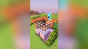 Hoe bouw je een hondenhok in Minecraft 🐶 | Schattige en handige dierenhuis tutorial