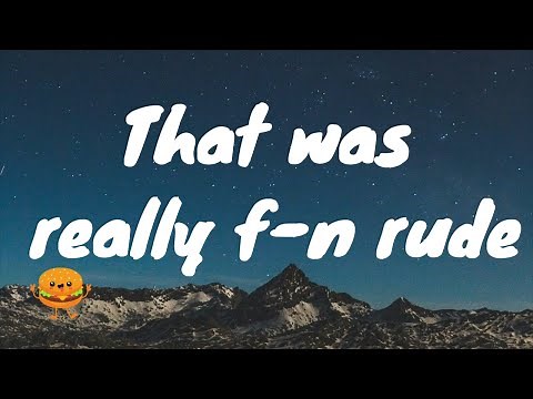 Hit Me (From Death Becomes Her)- "That was rude that was really f rude" (Lyrics)