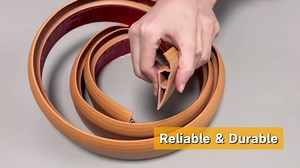 Floor Transition Strip Self Adhesive Vinyl Door Threshold for Doorways Carpet Edging Trim Overlap Edge Reducer for Laminate Floor, Carpet, Tile (Yellow Oak Grain, 2/5" to 3/5", 10Ft)