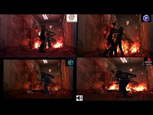 Resident Evil 2 Dreamcast VS Gamecube VS N64 VS PS1 Console VS Console