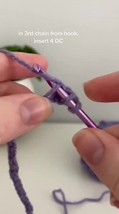 How To Make Crochet Lavender | Crochet Kaleidoscope