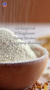 10K views · 364 reactions | Emang boleh se-serbaguna ini? Ternyata, tepung gandum gak hanya berguna untuk membuat adonan roti atau pasta, lho! Simak penggunaan tepung gandum yang jarang diketahui berikut ini! Nomor berapa yang sudah pernah kamu coba? #GoWheat #GoHealthywithGoWheat #Gandum #TepungGandum | Go Wheat Indonesia | Facebook