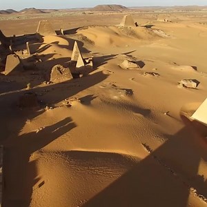 Ancient Meroe Pyramids #pyramids #meroe | Connect Paranormal