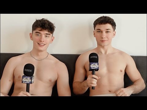 Two gay dudes get real on camera