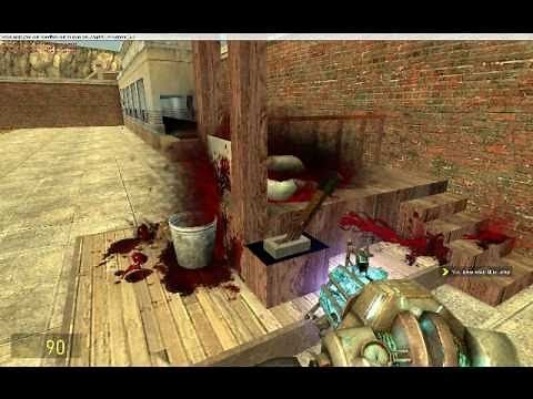 Gmod : présentation de Map : gm_ragdoll_slaughter_v3
